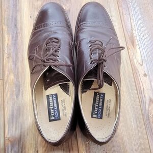 Fortune from Liberty Men's Brown Leather Oxford size 10.5